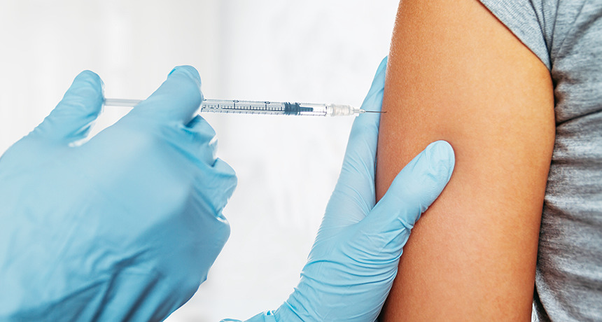 Tetanus infection vaccine